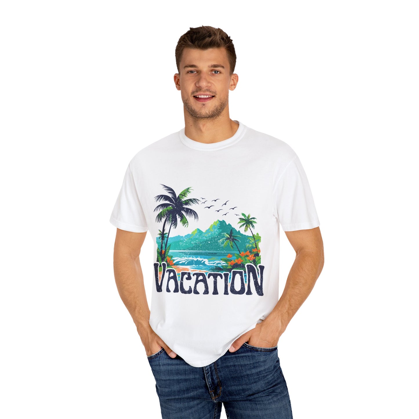 Vacation Vibes Unisex T-Shirt - Perfect for Summer Getaways, Travel Enthusiasts Printify
