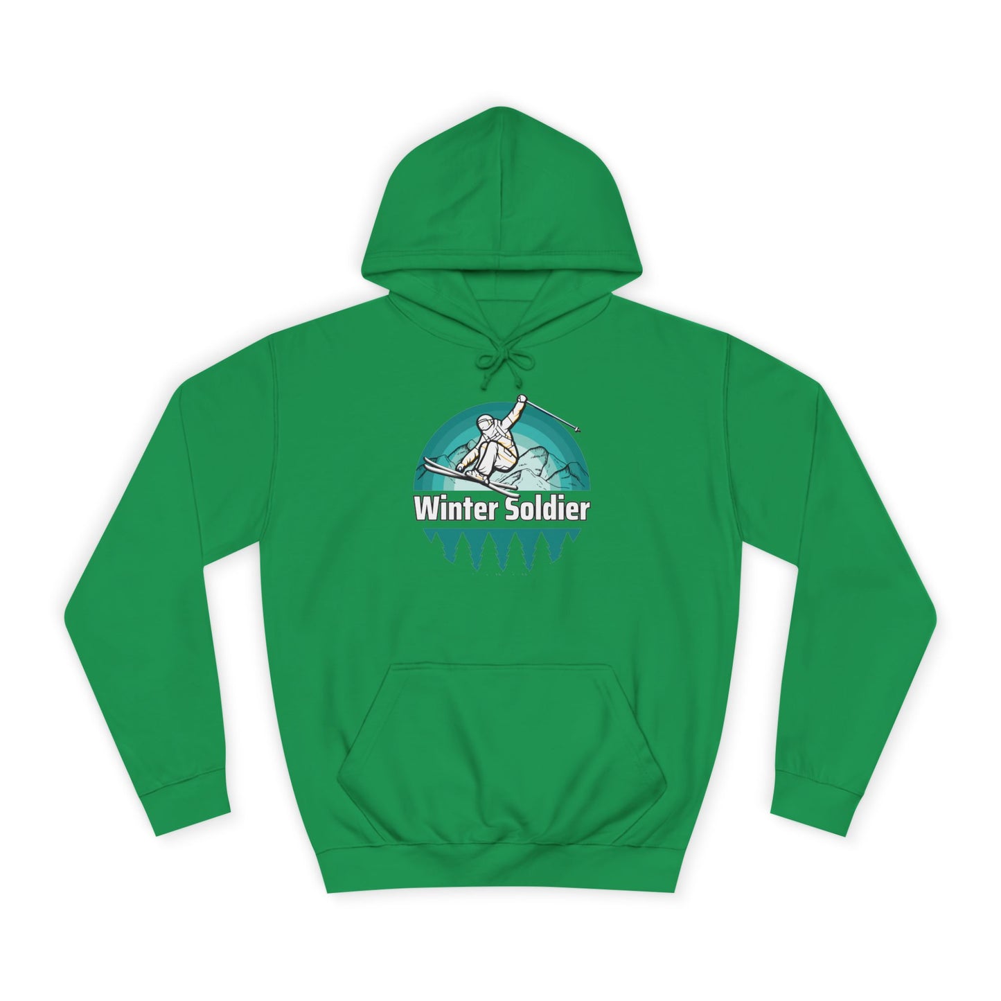 Unisex College Hoodie for Winter Sports Enthusiasts, Cozy Winter Apparel