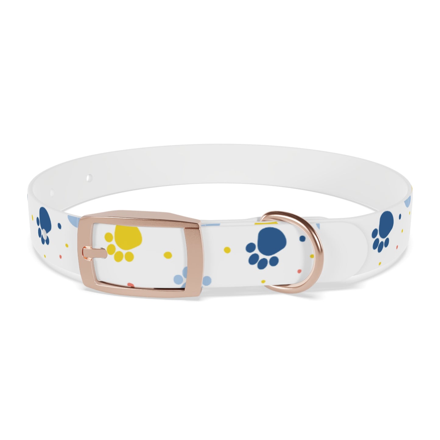 Playful Dog Collar with Colorful Prints, Adjustable Pet Accessory, Perfect for Dog Lovers