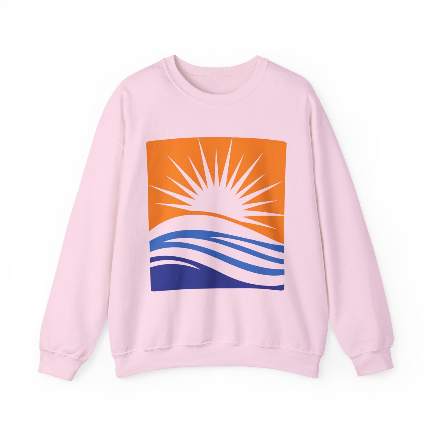 Minimalist beach Sweatshirt - Cozy Unisex, Gift for Friends or Family