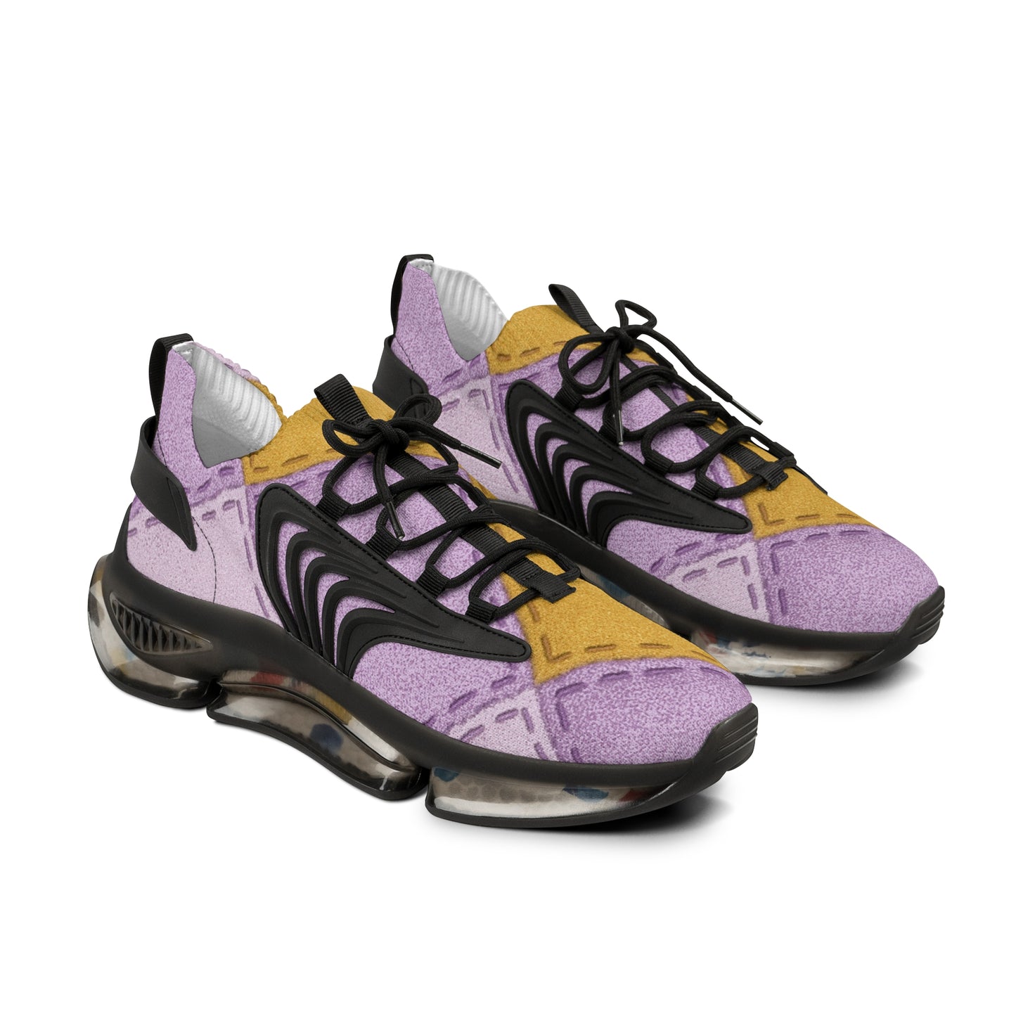 Colorful Men's Mesh Sneakers for Casual Comfort, Trendy Footwear