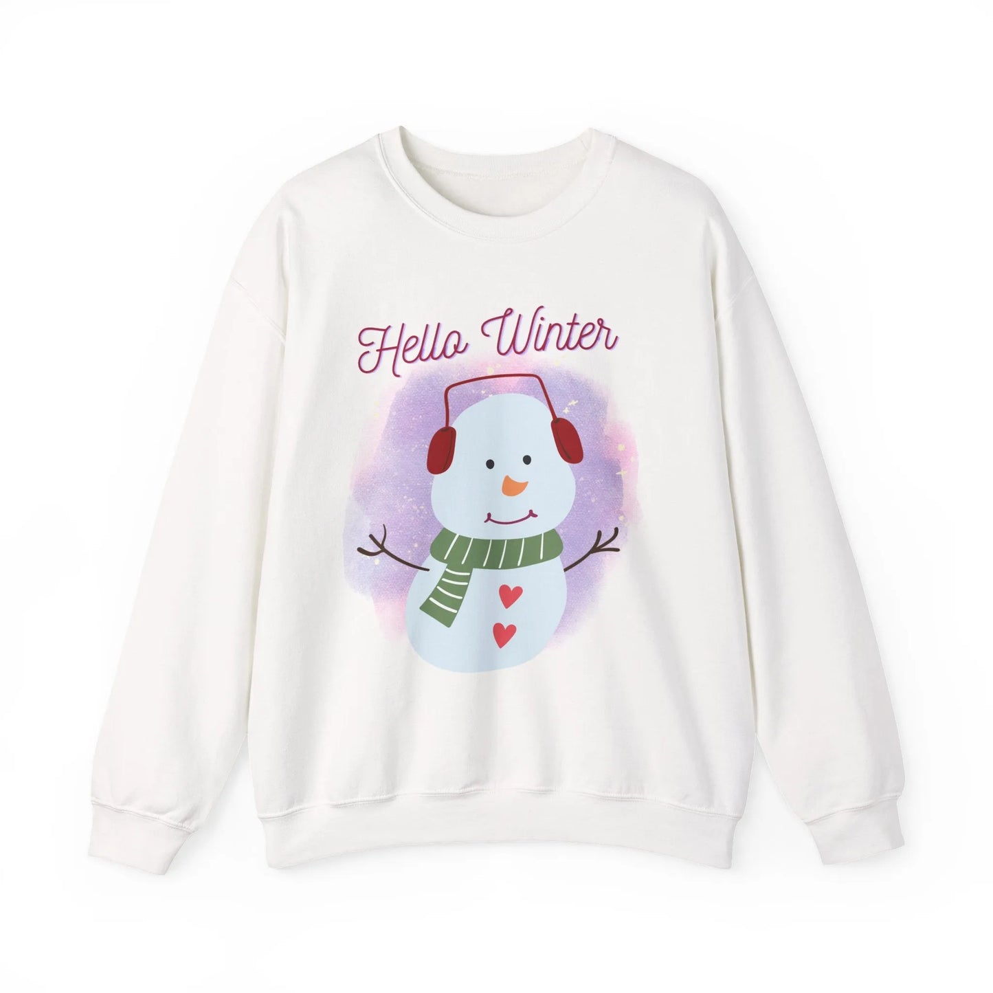 Winter-Themed Sweatshirt, Cozy Holiday Pullover,, Christmas Gift Printify Winter-Themed Sweatshirt, Cozy Holiday Pullover,, Christmas Gift Printify