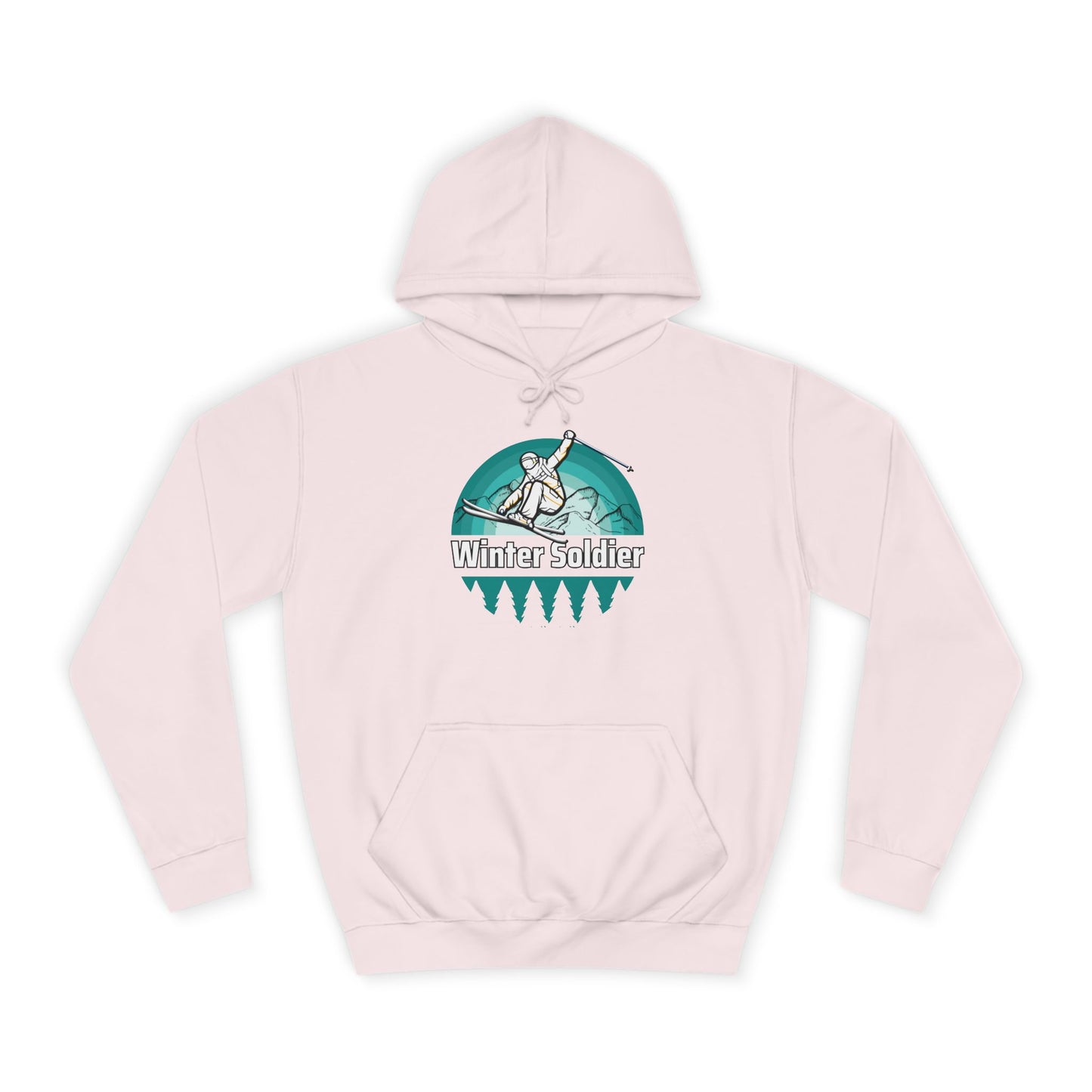 Unisex College Hoodie for Winter Sports Enthusiasts, Cozy Winter Apparel