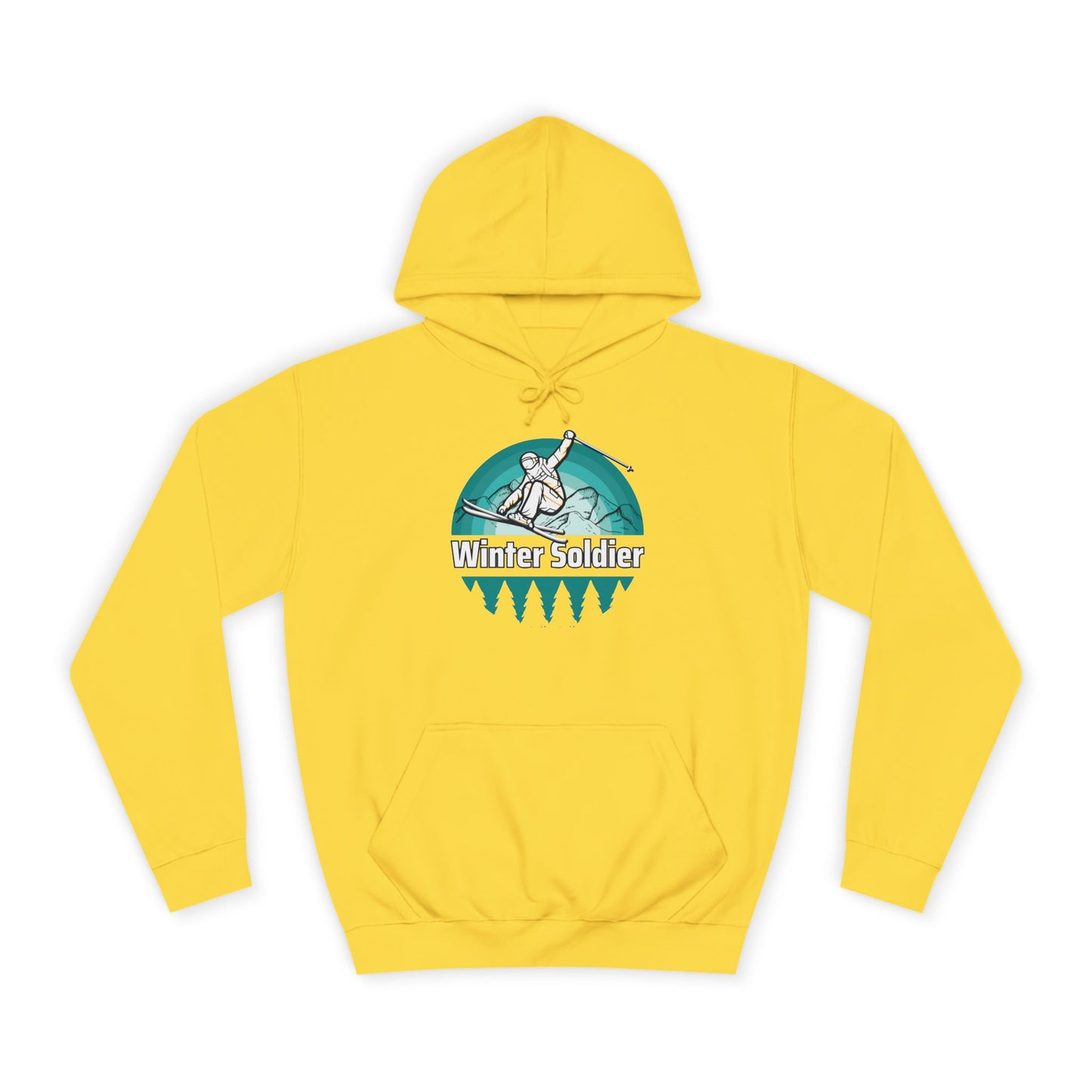 Unisex College Hoodie for Winter Sports Enthusiasts, Cozy Winter Apparel
