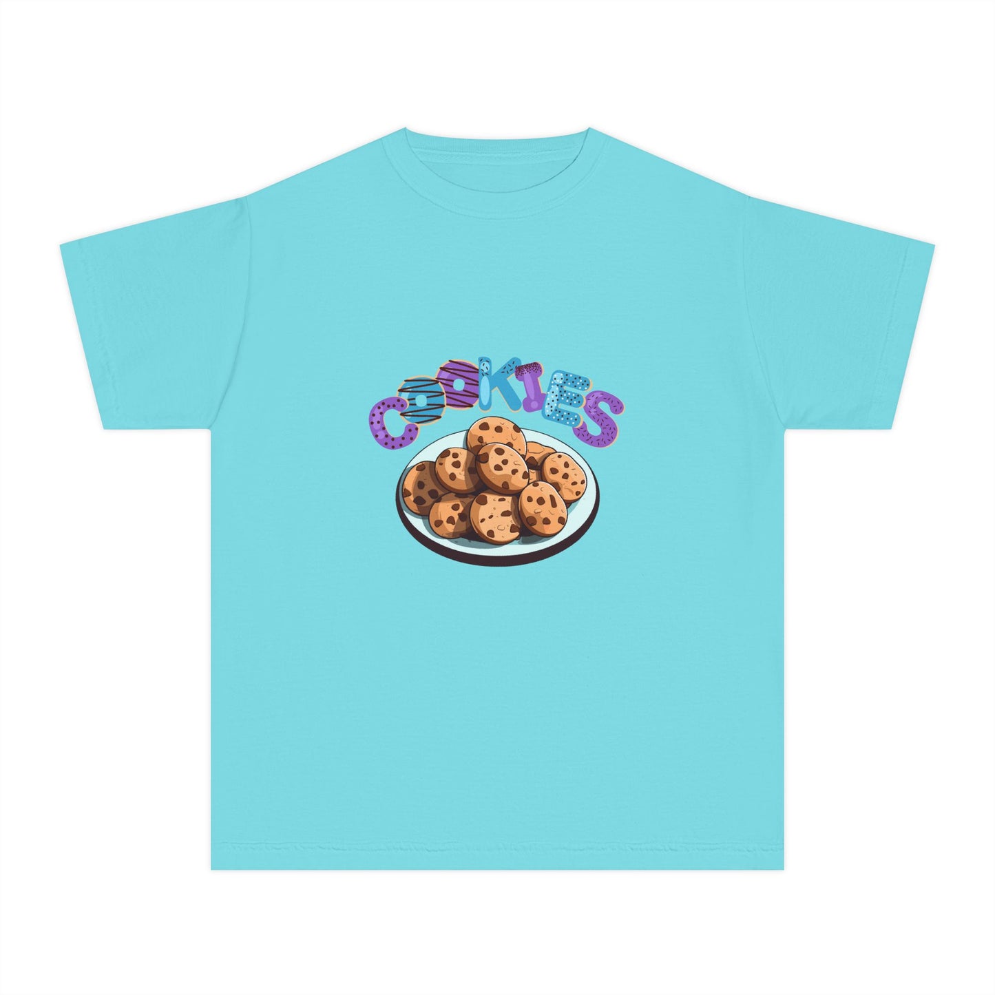 Cookie Lover Youth Tee, Youth Midweight Tee, Sweet Treats Apparel