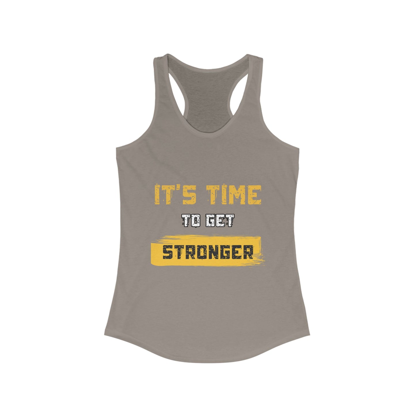 Women's Motivational Racerback Tank - Gym Apparel, Gift for Her