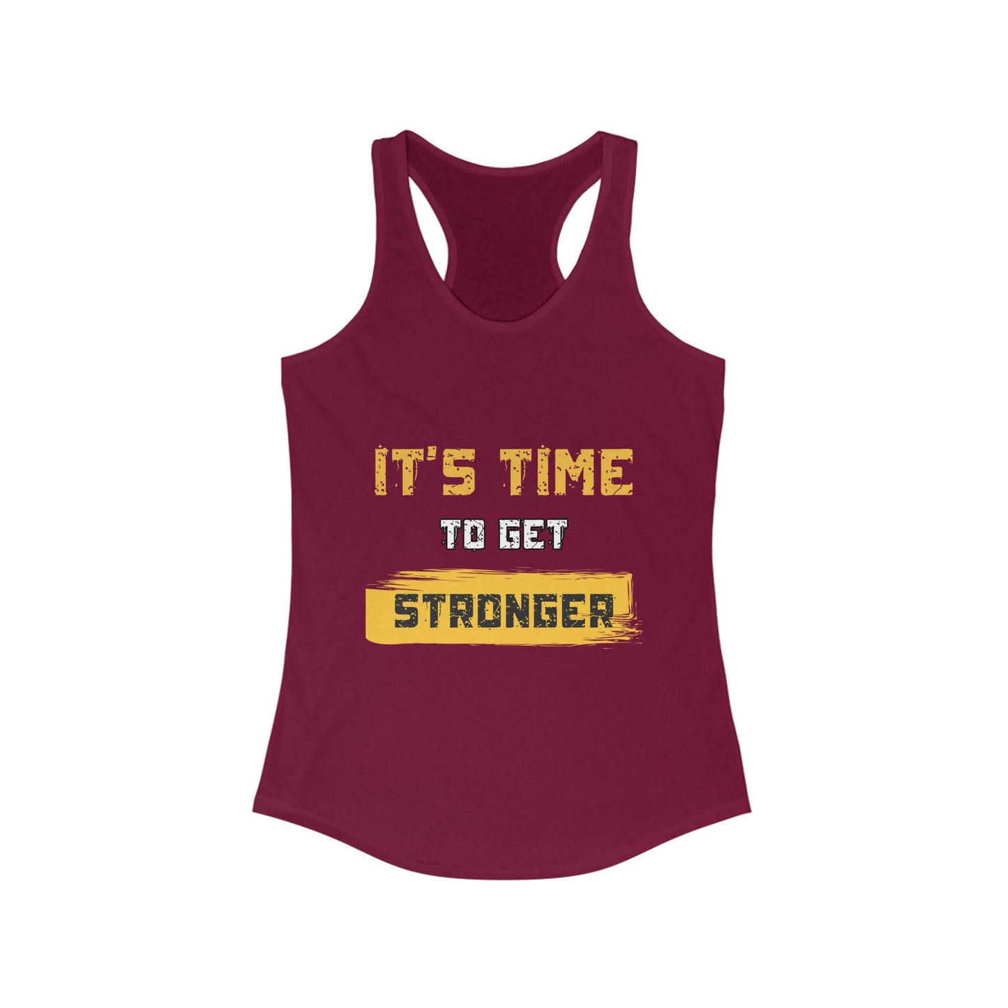 Women's Motivational Racerback Tank - Gym Apparel, Gift for Her
