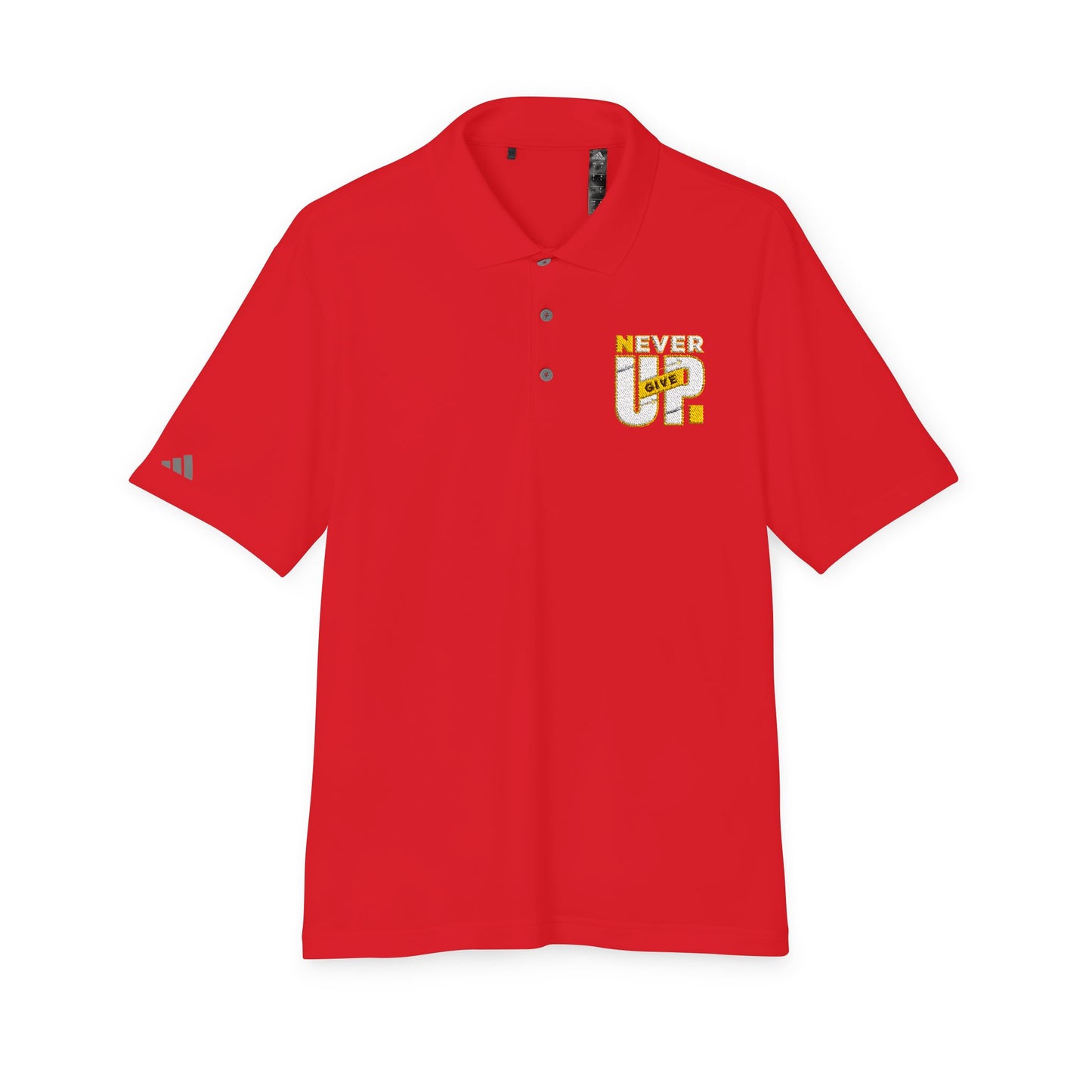 Adidas Unisex Performance Polo | Motivational Workout Shirt, Gift for Fitness Lovers, Casual Wear