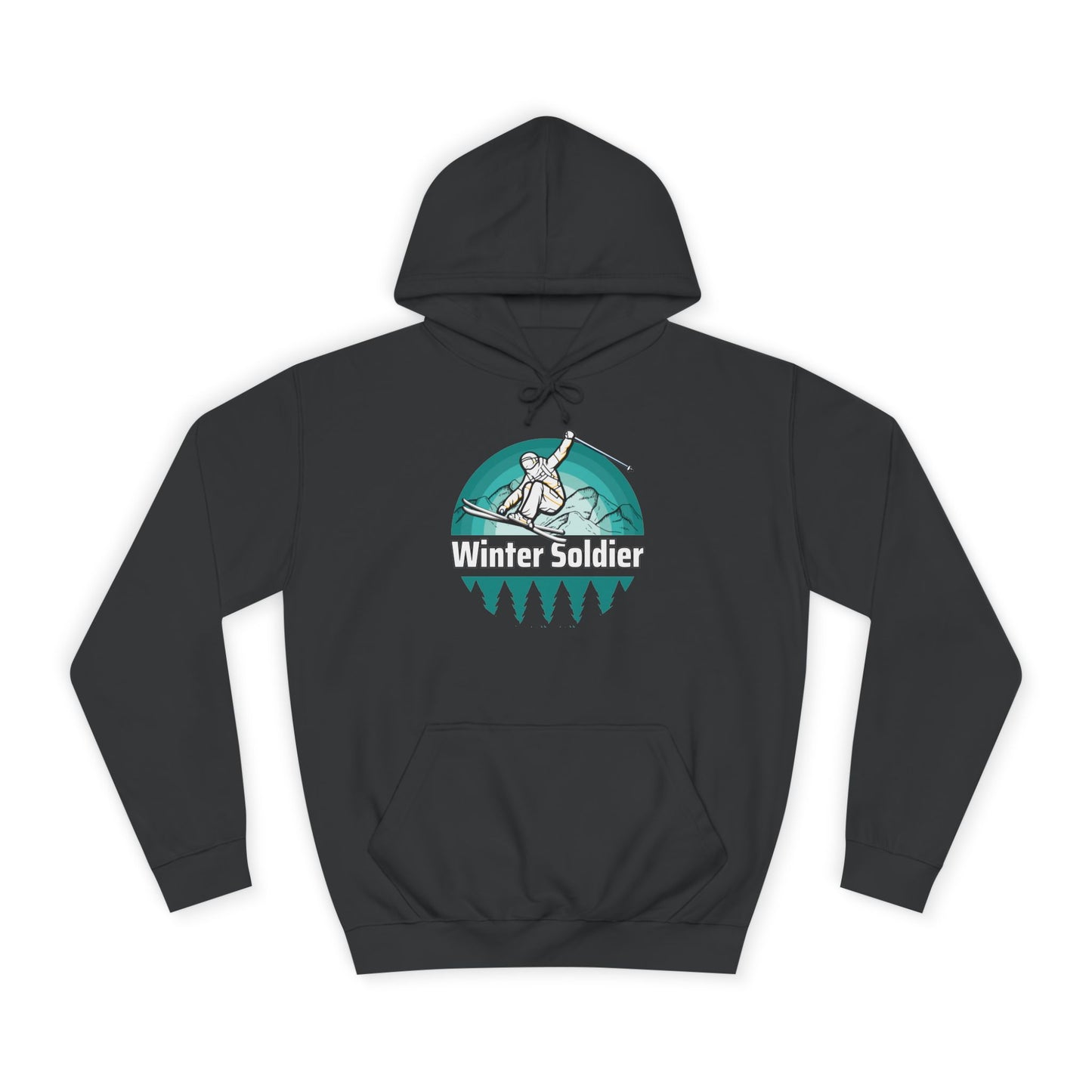 Unisex College Hoodie for Winter Sports Enthusiasts, Cozy Winter Apparel
