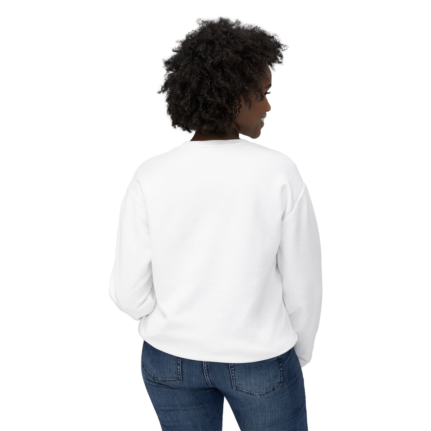 Adorable Elephant Crewneck Sweatshirt, Cute Unisex Sweatshirt, Cozy Lightweight Top Printify