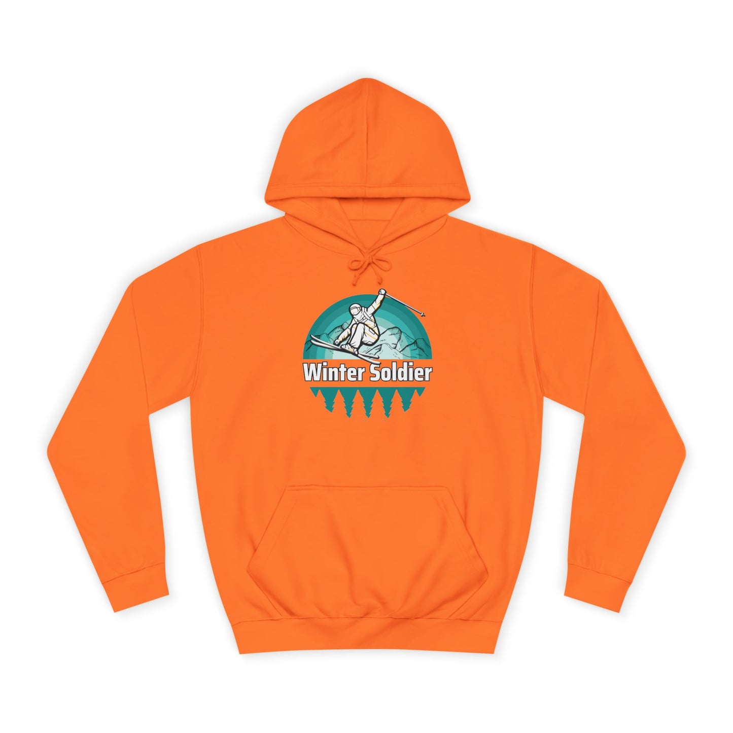 Unisex College Hoodie for Winter Sports Enthusiasts, Cozy Winter Apparel
