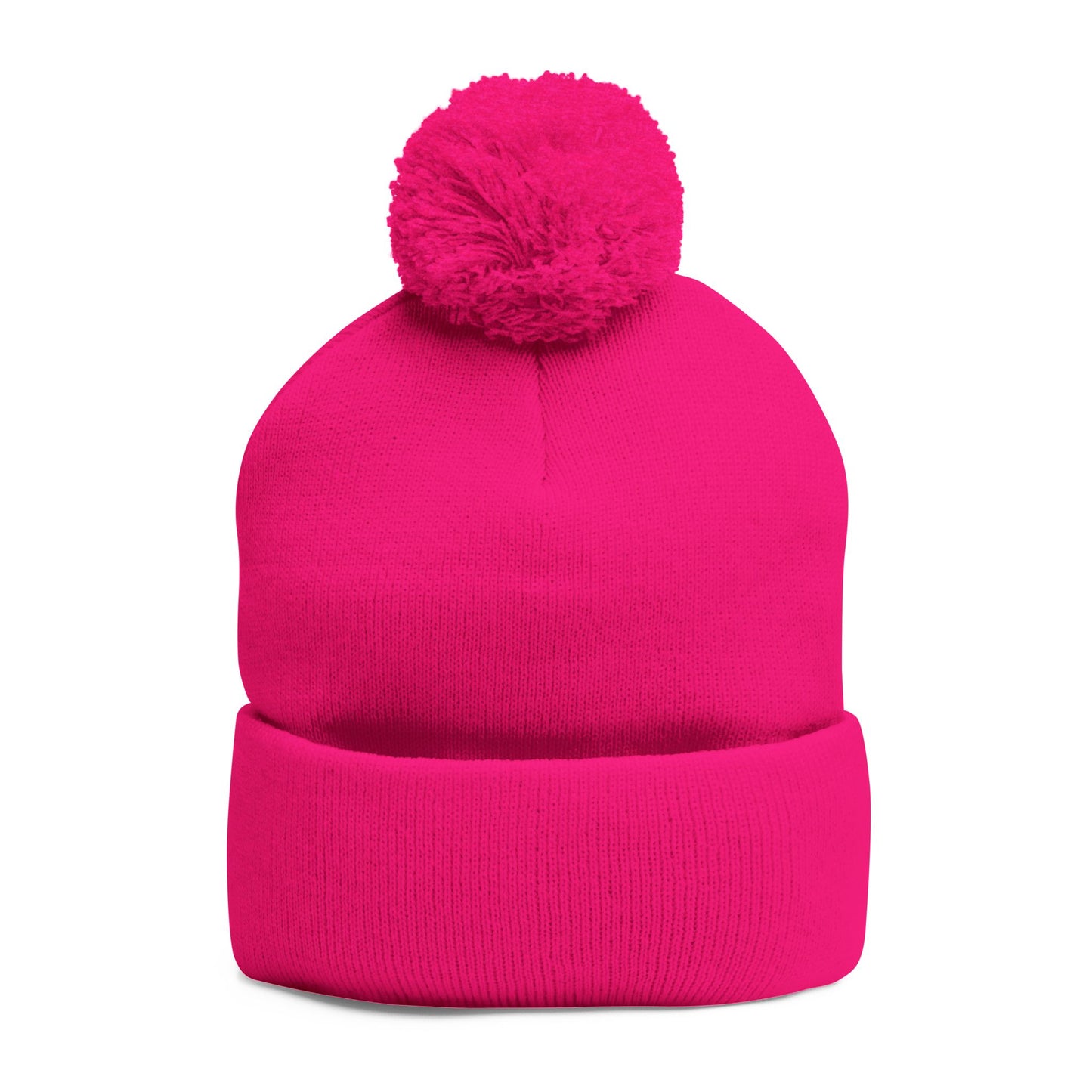 Cozy Embroidered Pom-Pom Cap | Winter Hat, Fashion Accessory