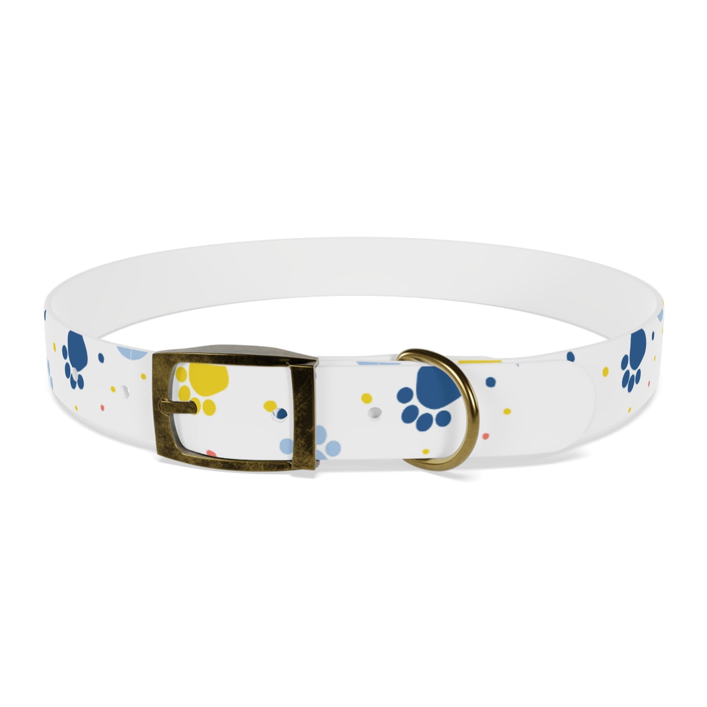 Playful Dog Collar with Colorful Prints, Adjustable Pet Accessory, Perfect for Dog Lovers