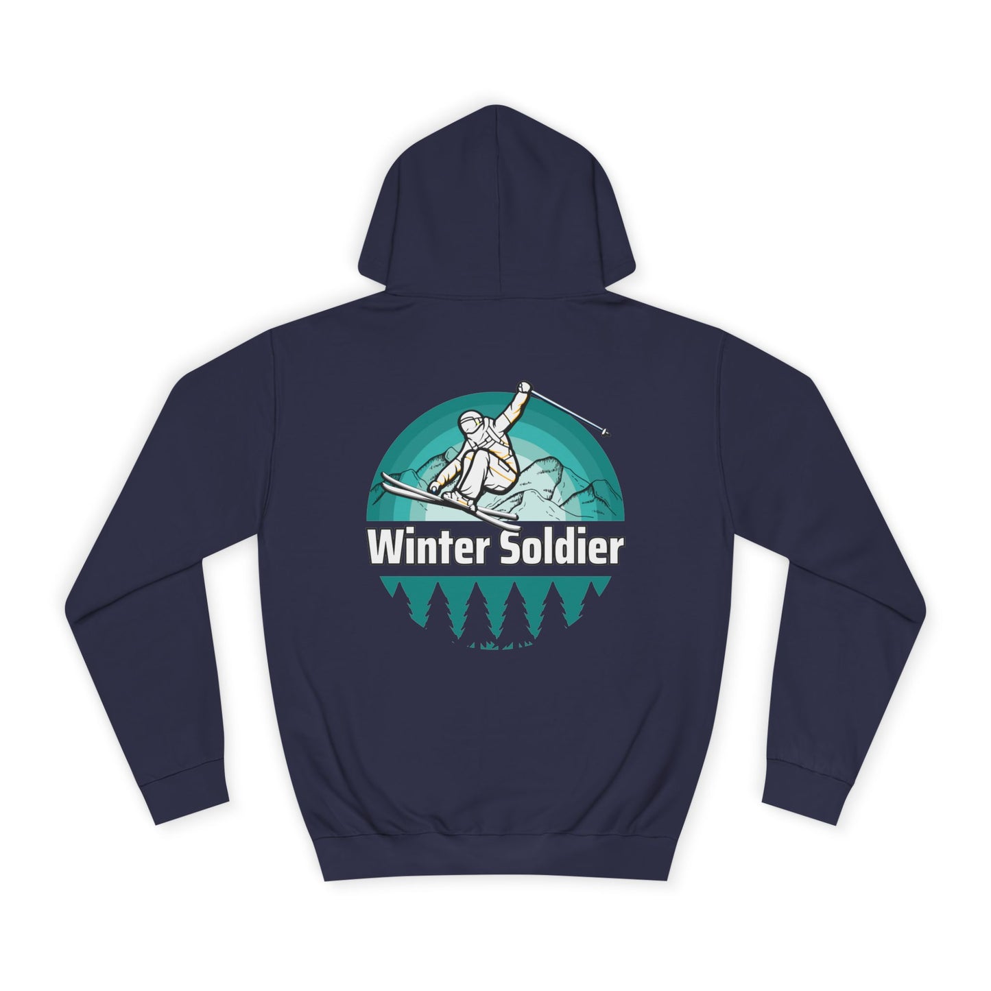 Unisex College Hoodie for Winter Sports Enthusiasts, Cozy Winter Apparel