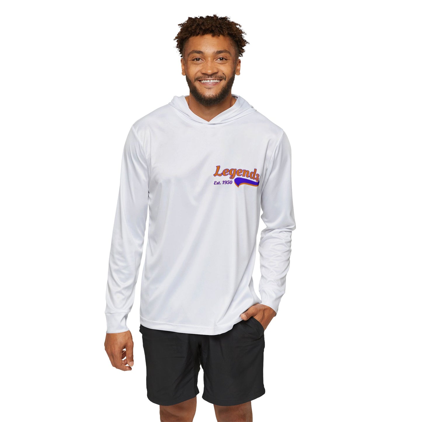Men's Sports Warmup Hoodie, Ideal for Athletes.