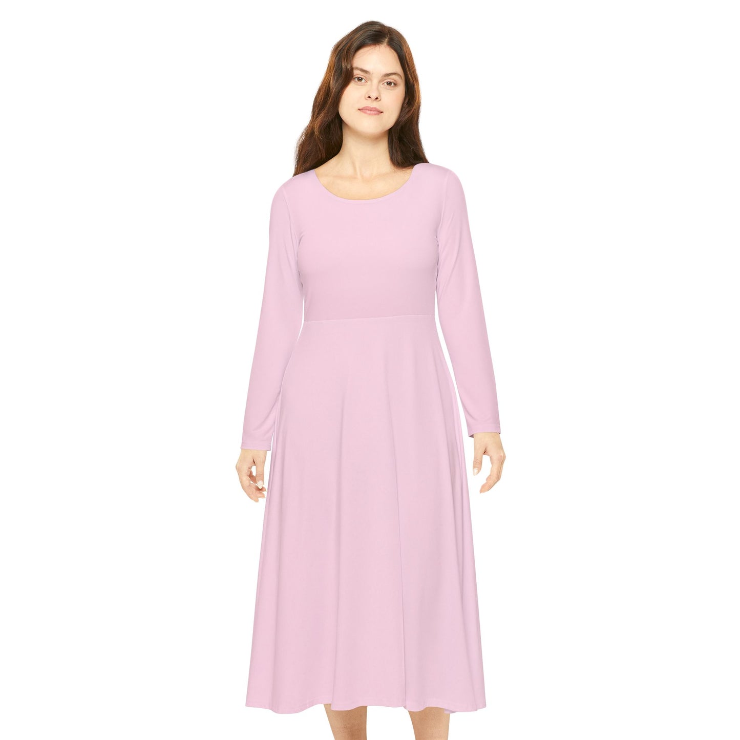 Elegant Women's Long Sleeve Dance Dress