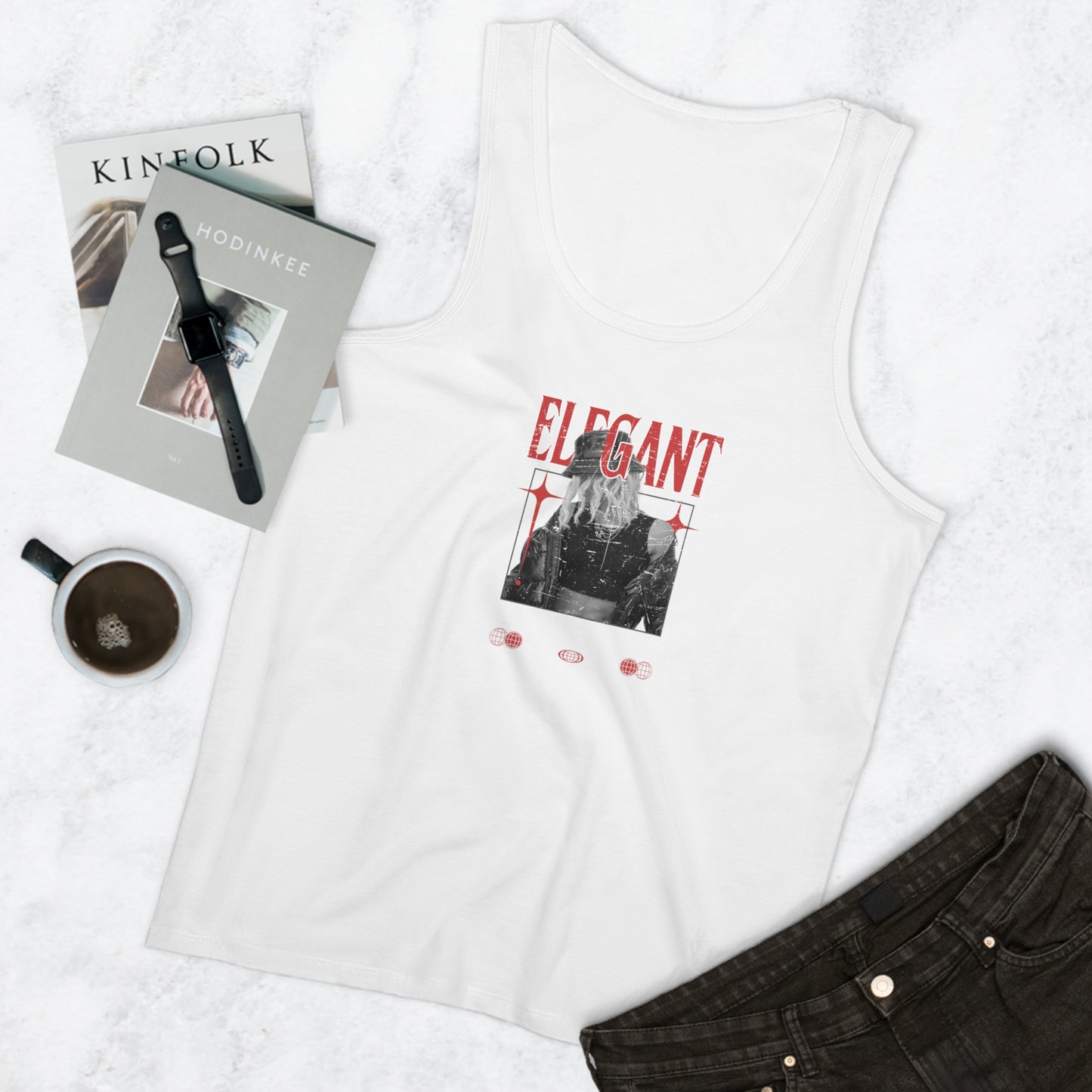 Men's Stylish Tank Top, Elegant Tank, Casual Wear