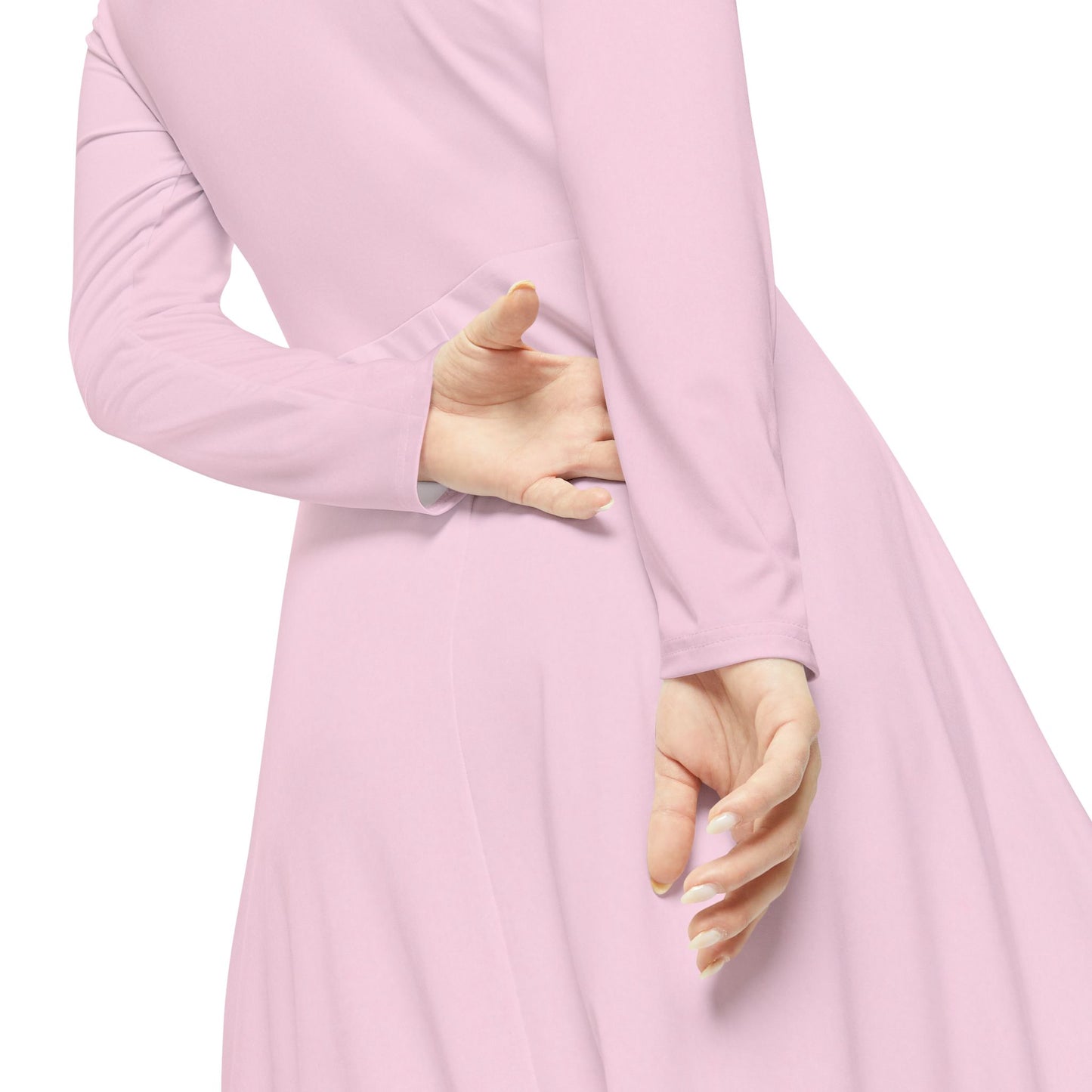 Elegant Women's Long Sleeve Dance Dress