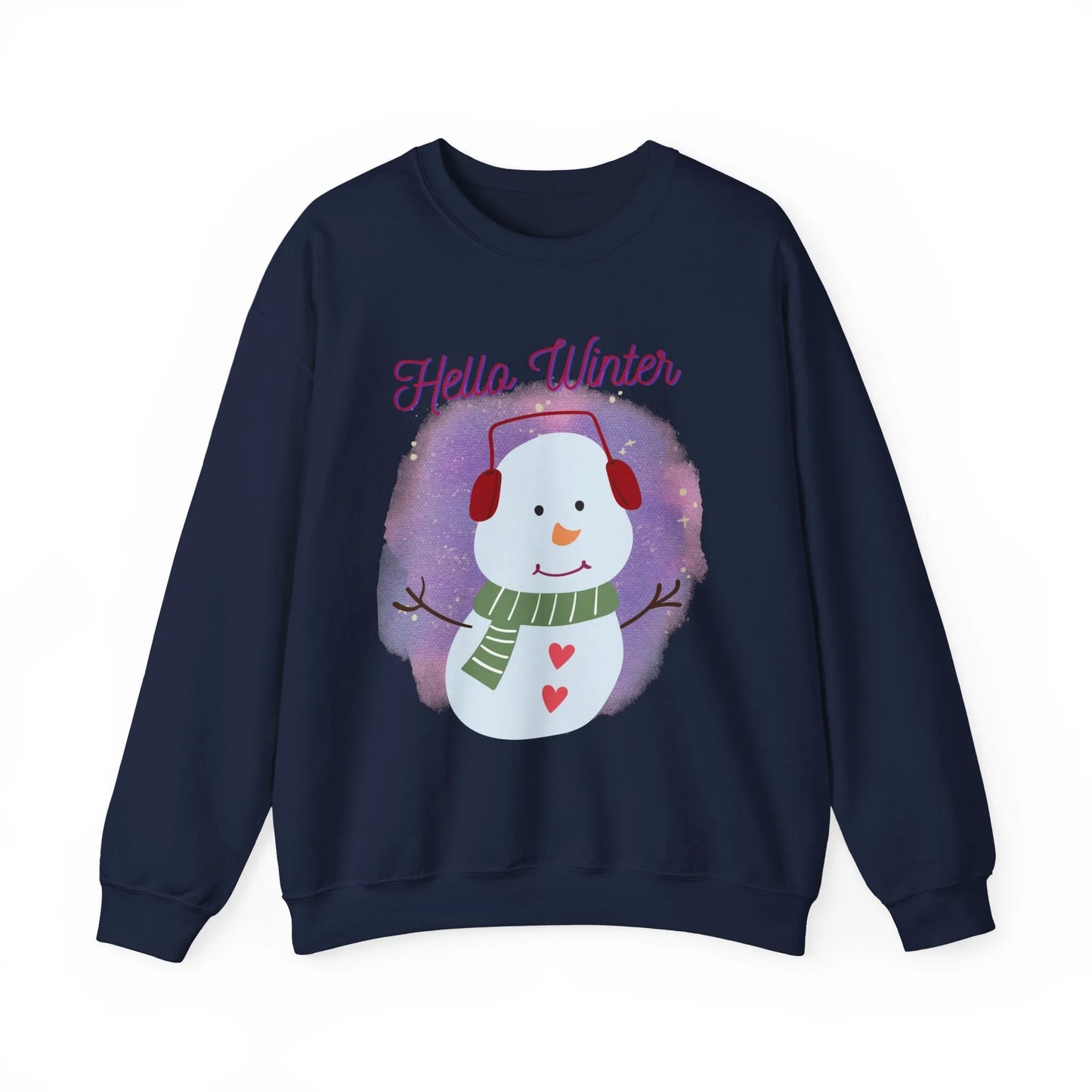 Winter-Themed Sweatshirt, Cozy Holiday Pullover,, Christmas Gift Printify Winter-Themed Sweatshirt, Cozy Holiday Pullover,, Christmas Gift Printify