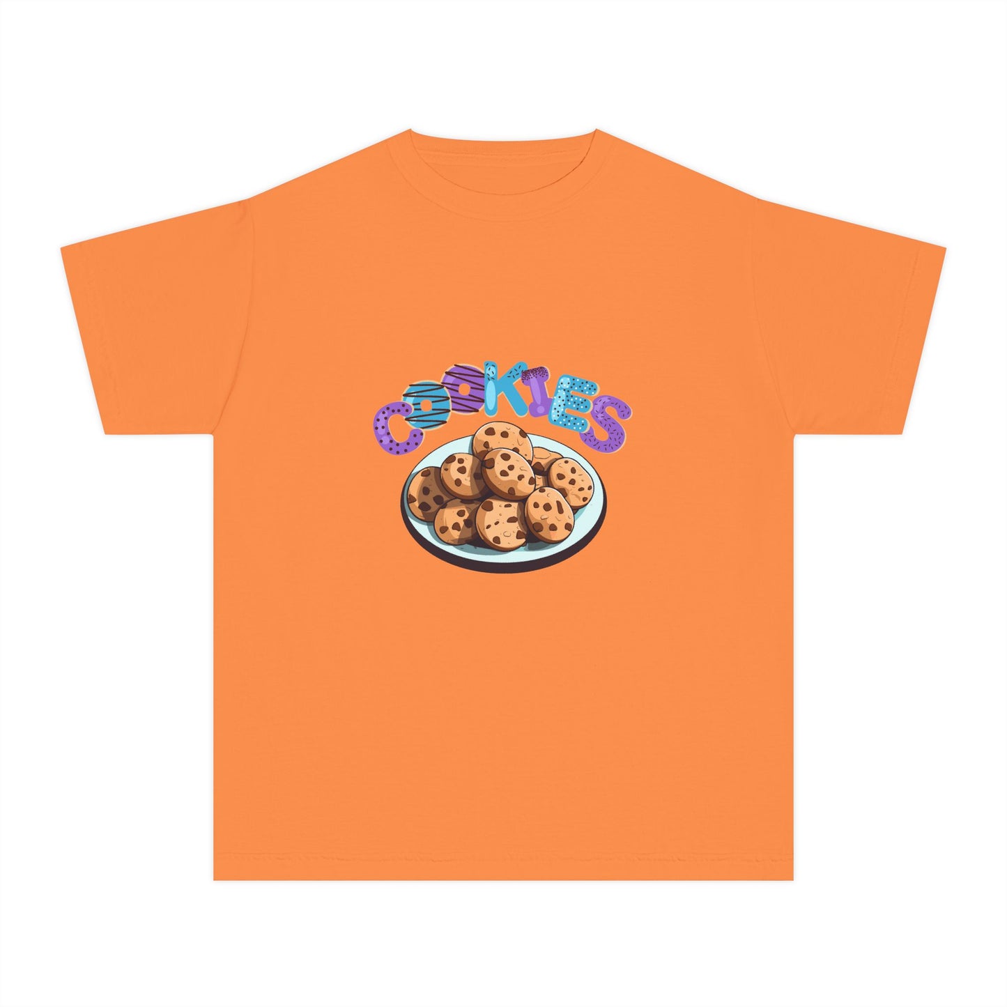 Cookie Lover Youth Tee, Youth Midweight Tee, Sweet Treats Apparel
