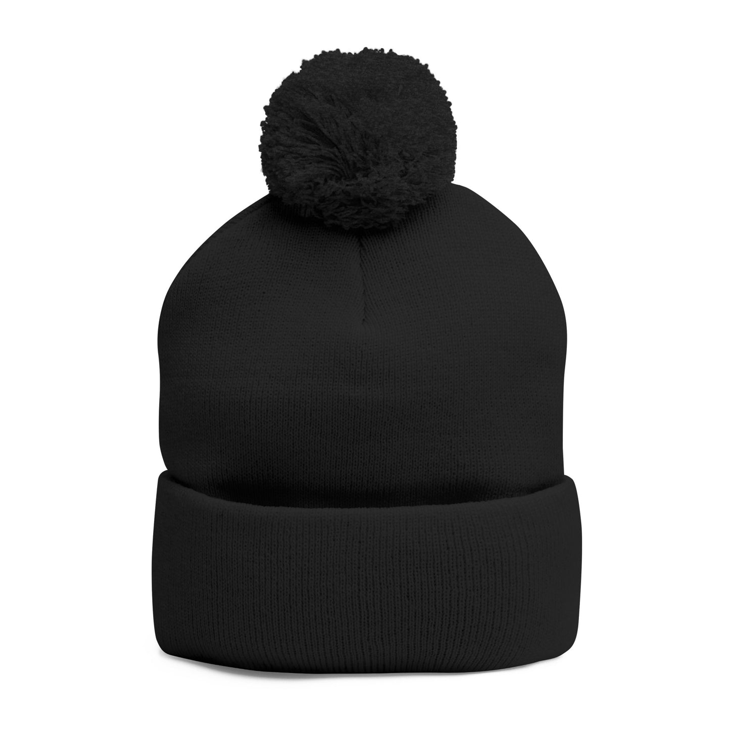 Cozy Embroidered Pom-Pom Cap | Winter Hat, Fashion Accessory