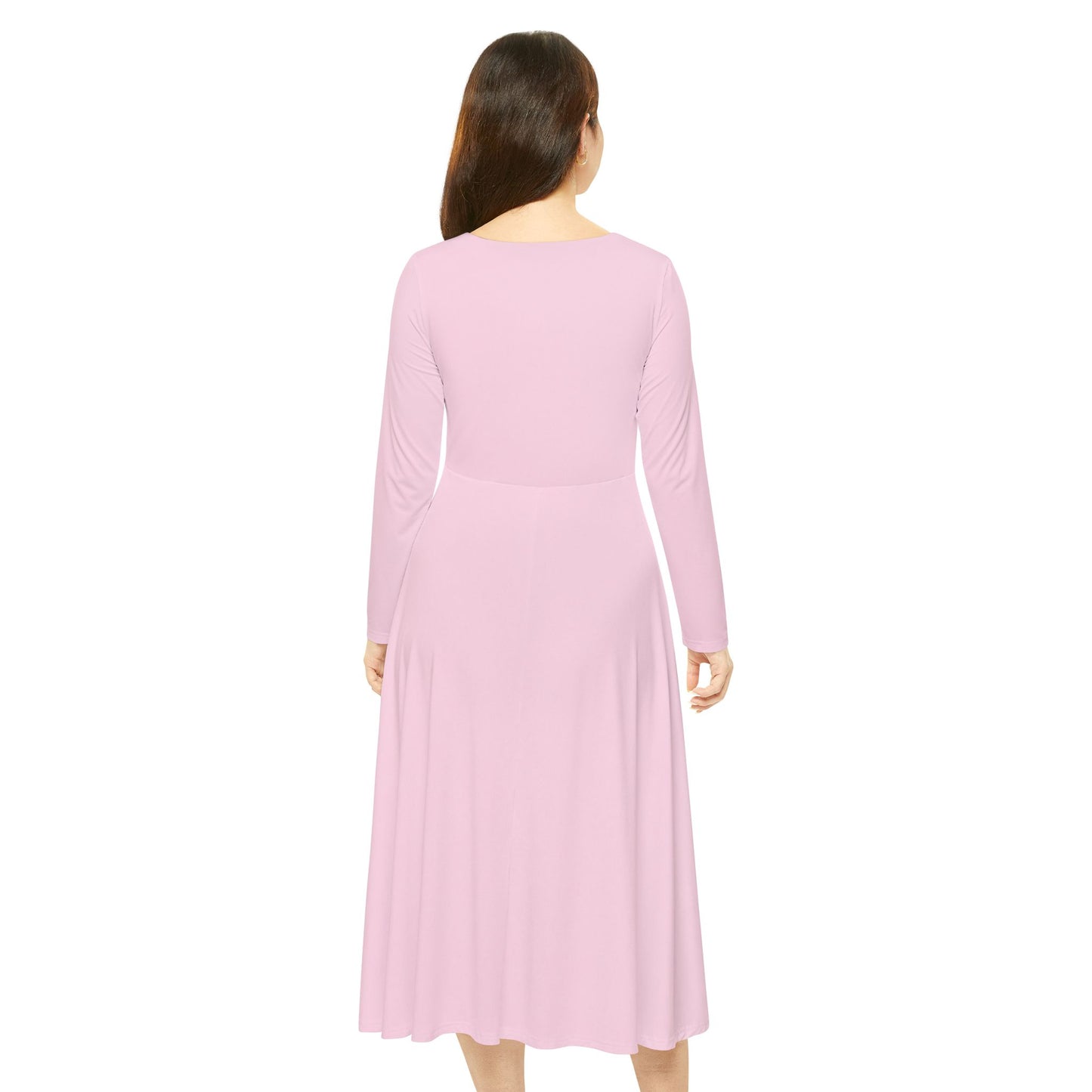Elegant Women's Long Sleeve Dance Dress