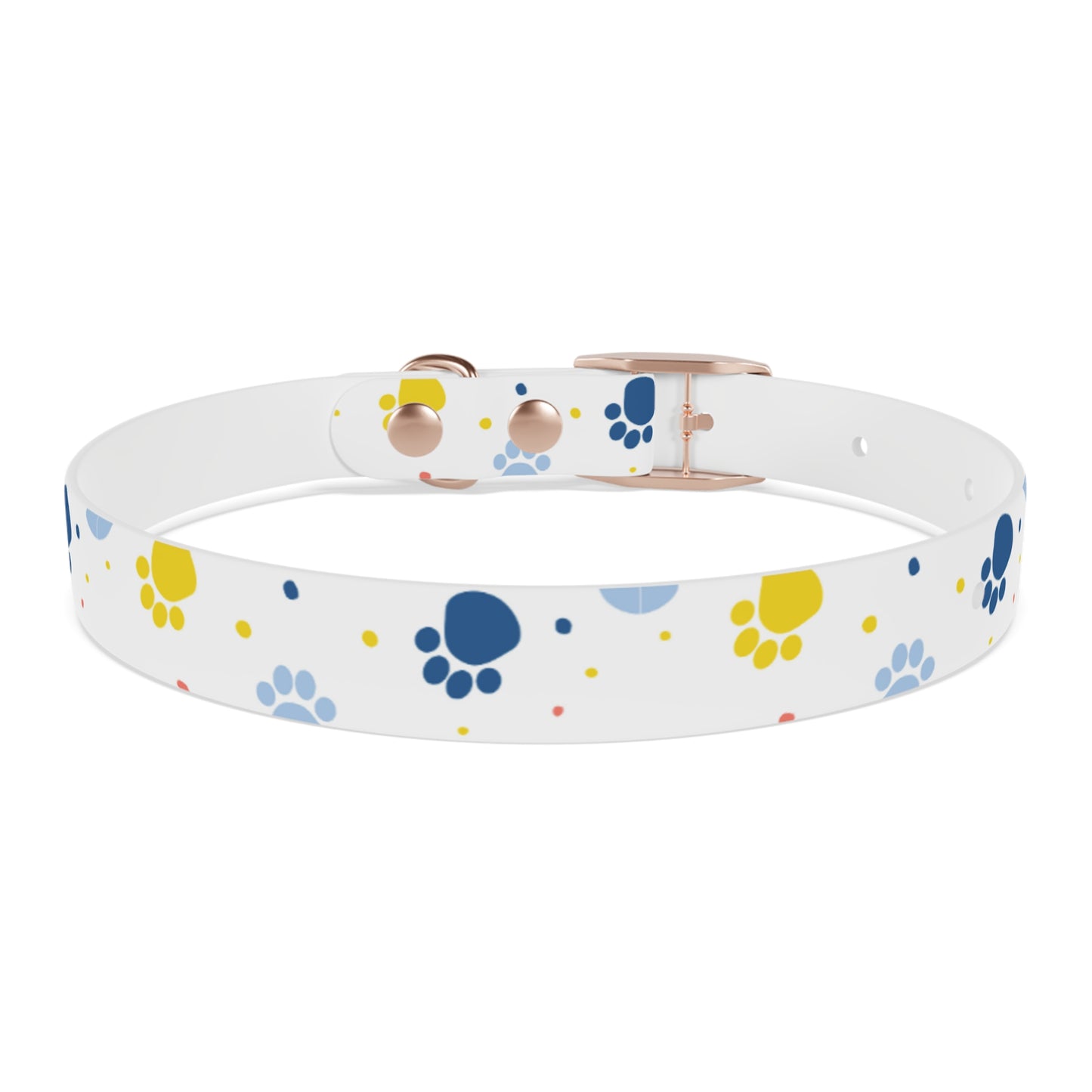 Playful Dog Collar with Colorful Prints, Adjustable Pet Accessory, Perfect for Dog Lovers