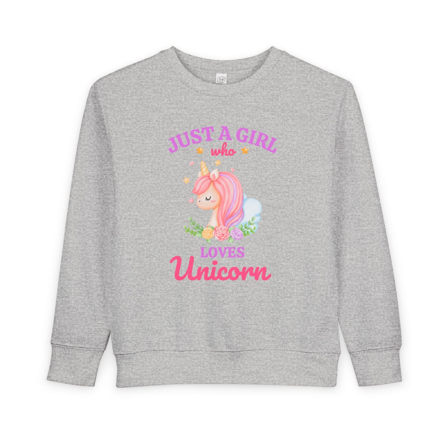 Toddler Unicorn Sweatshirt | Cute Kids Pullover, Gift, Toddler Apparel, Everyday Wear Printify