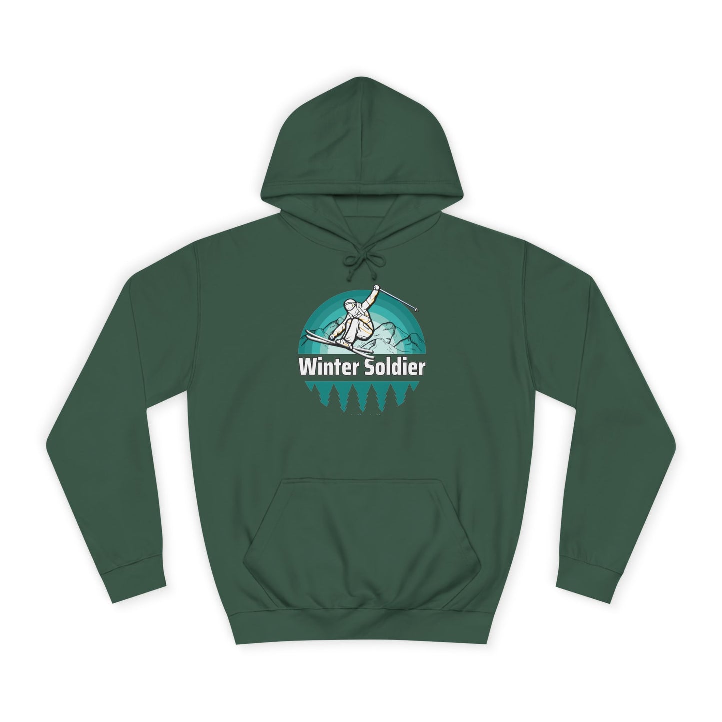 Unisex College Hoodie for Winter Sports Enthusiasts, Cozy Winter Apparel
