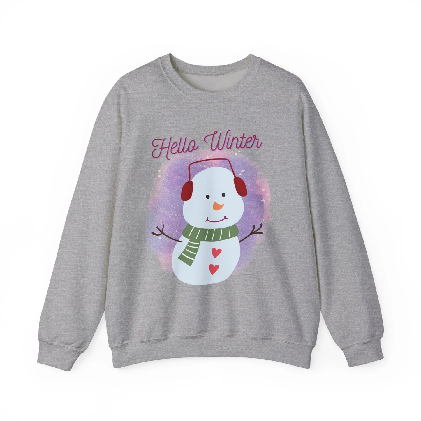 Winter-Themed Sweatshirt, Cozy Holiday Pullover,, Christmas Gift Printify Winter-Themed Sweatshirt, Cozy Holiday Pullover,, Christmas Gift Printify