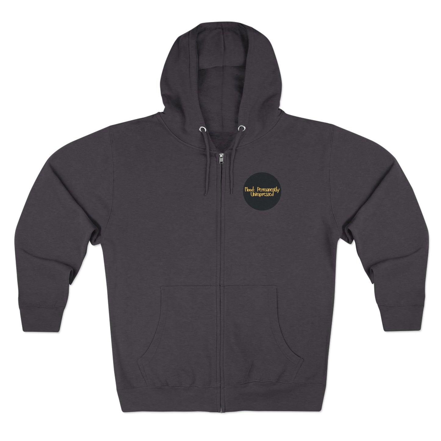 Unisex Zip Hoodie, Casual Streetwear, Trendy Apparel, Everyday Comfort, Perfect for Cool Weather Printify