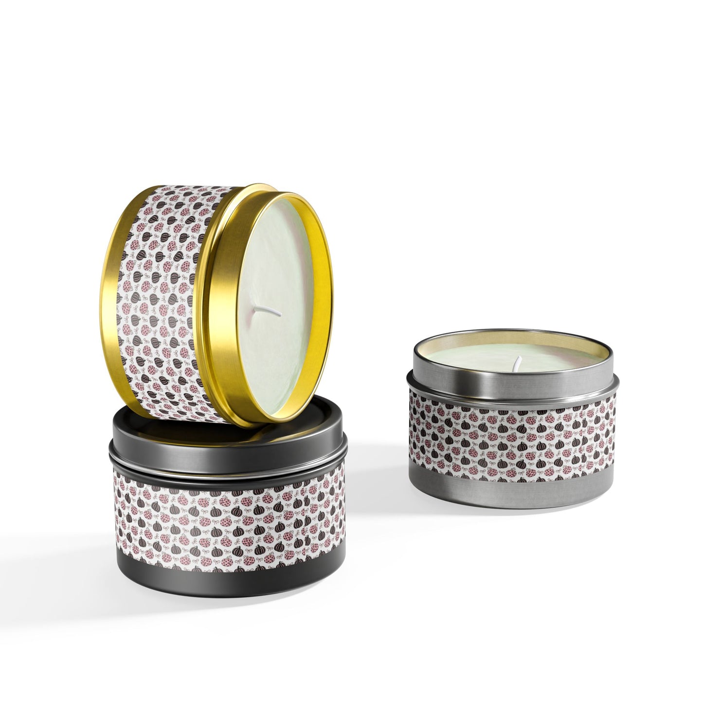 Tin Candles, Halloween Decor, Home Fragrance