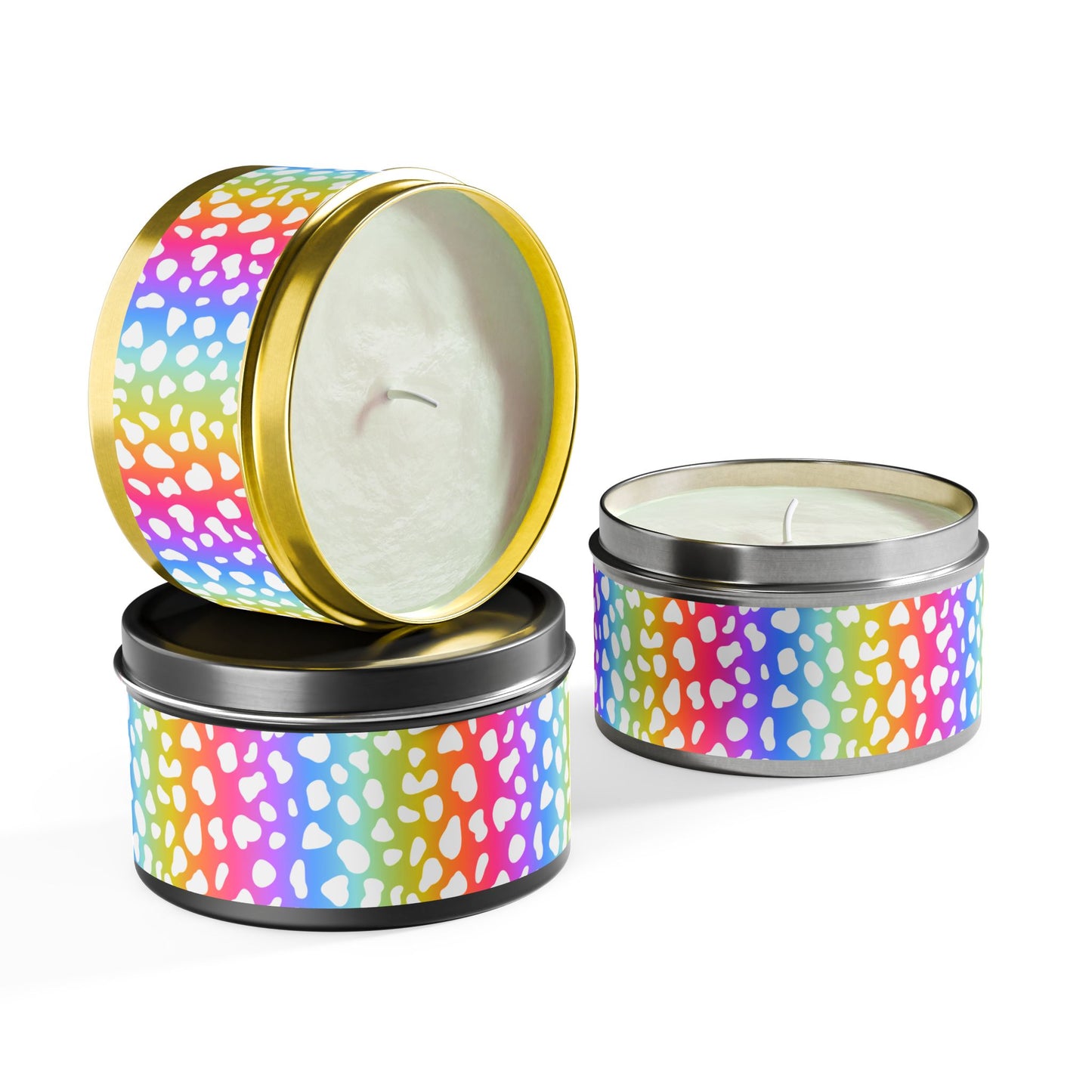 Tin Candles, Halloween Decor, Home Fragrance