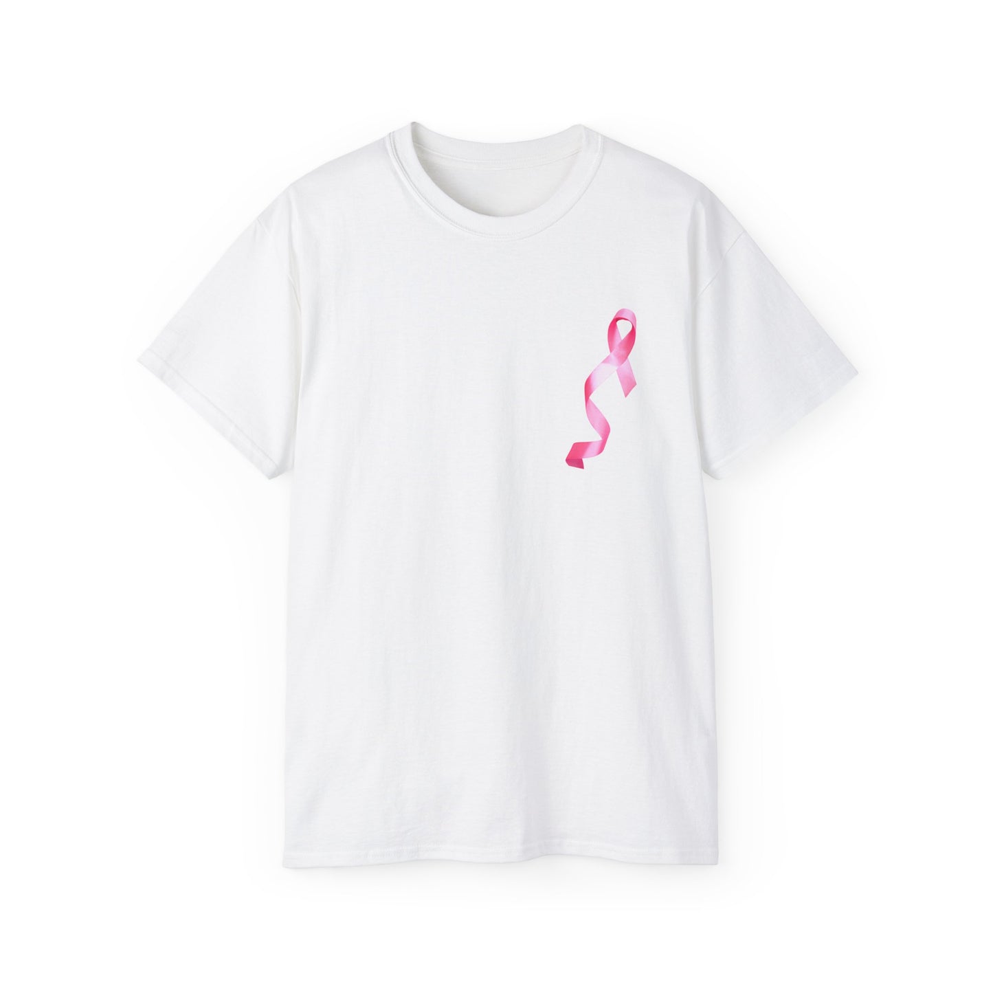 Hope for a Cure Tee, Breast Cancer Awareness Shirt, Cotton T-Shirt