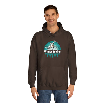 Unisex College Hoodie for Winter Sports Enthusiasts, Cozy Winter Apparel
