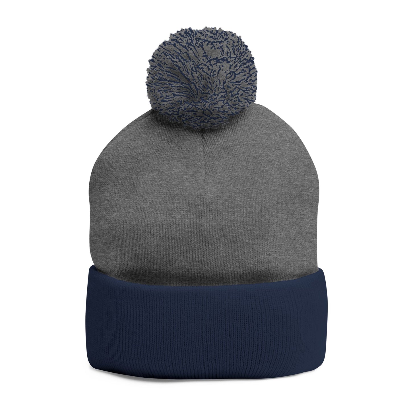 Cozy Embroidered Pom-Pom Cap | Winter Hat, Fashion Accessory