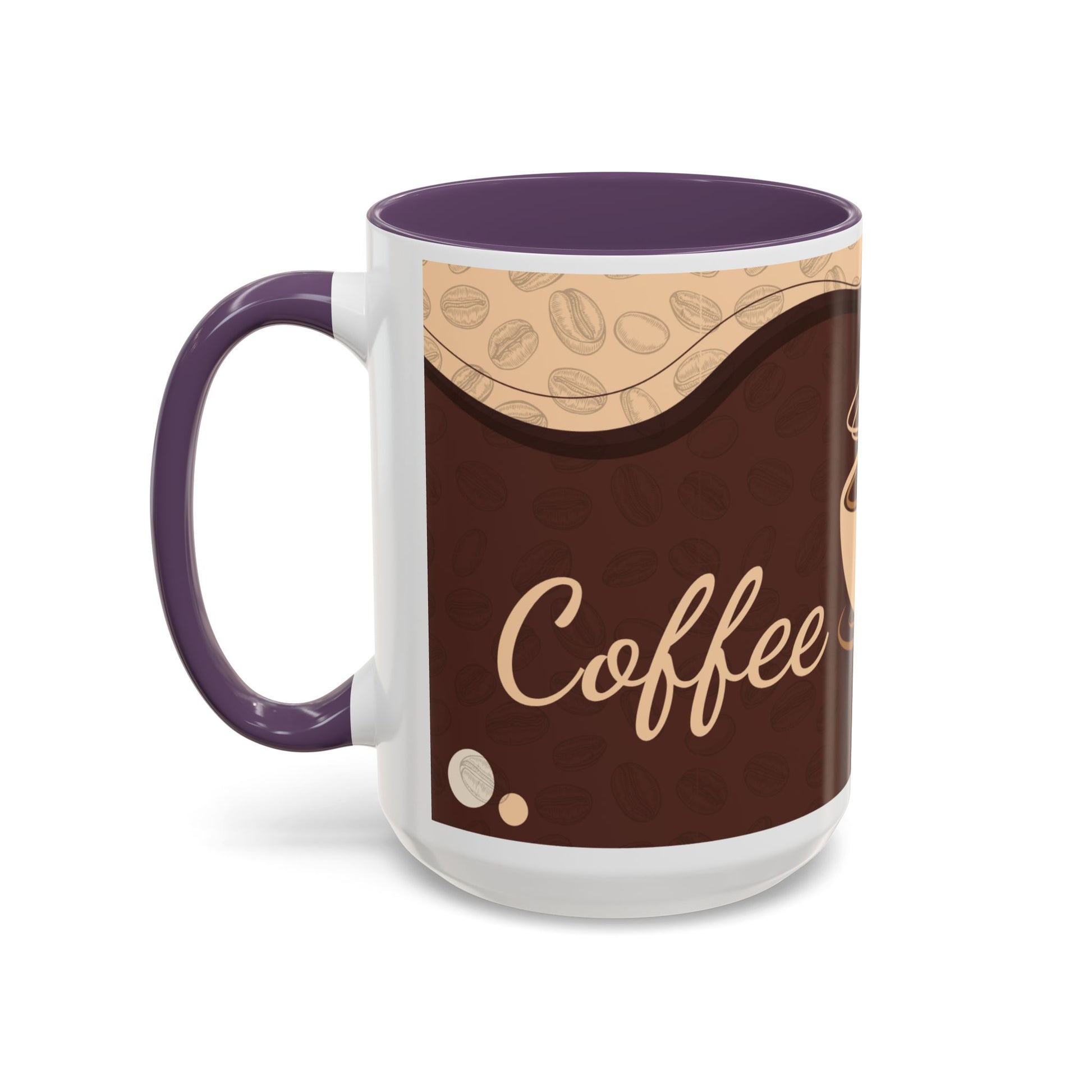Coffee Time Accent Mug Printify