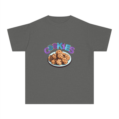 Cookie Lover Youth Tee, Youth Midweight Tee, Sweet Treats Apparel