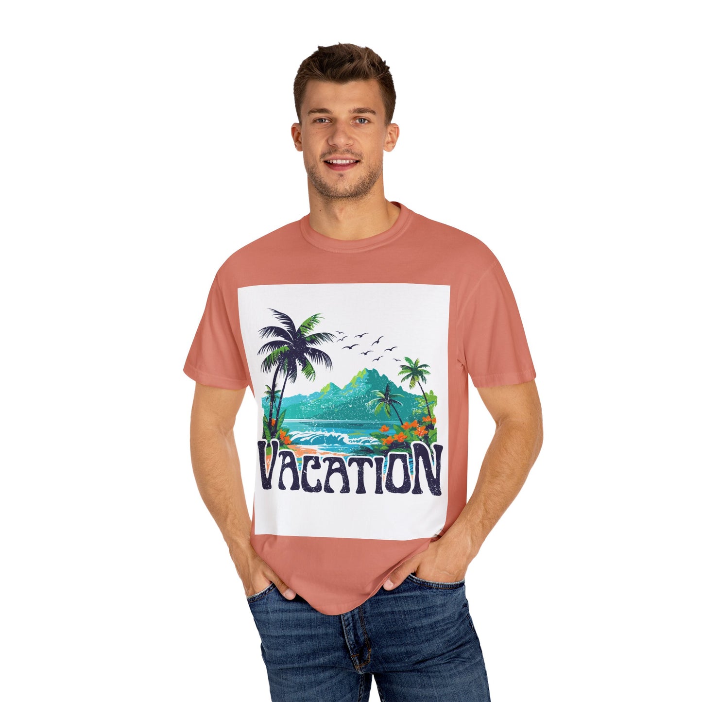 Vacation Vibes Unisex T-Shirt - Perfect for Summer Getaways, Travel Enthusiasts