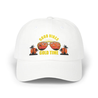 Good Vibes Classic Dad Cap, Unisex Hat, Summer Accessory,Vacation Style