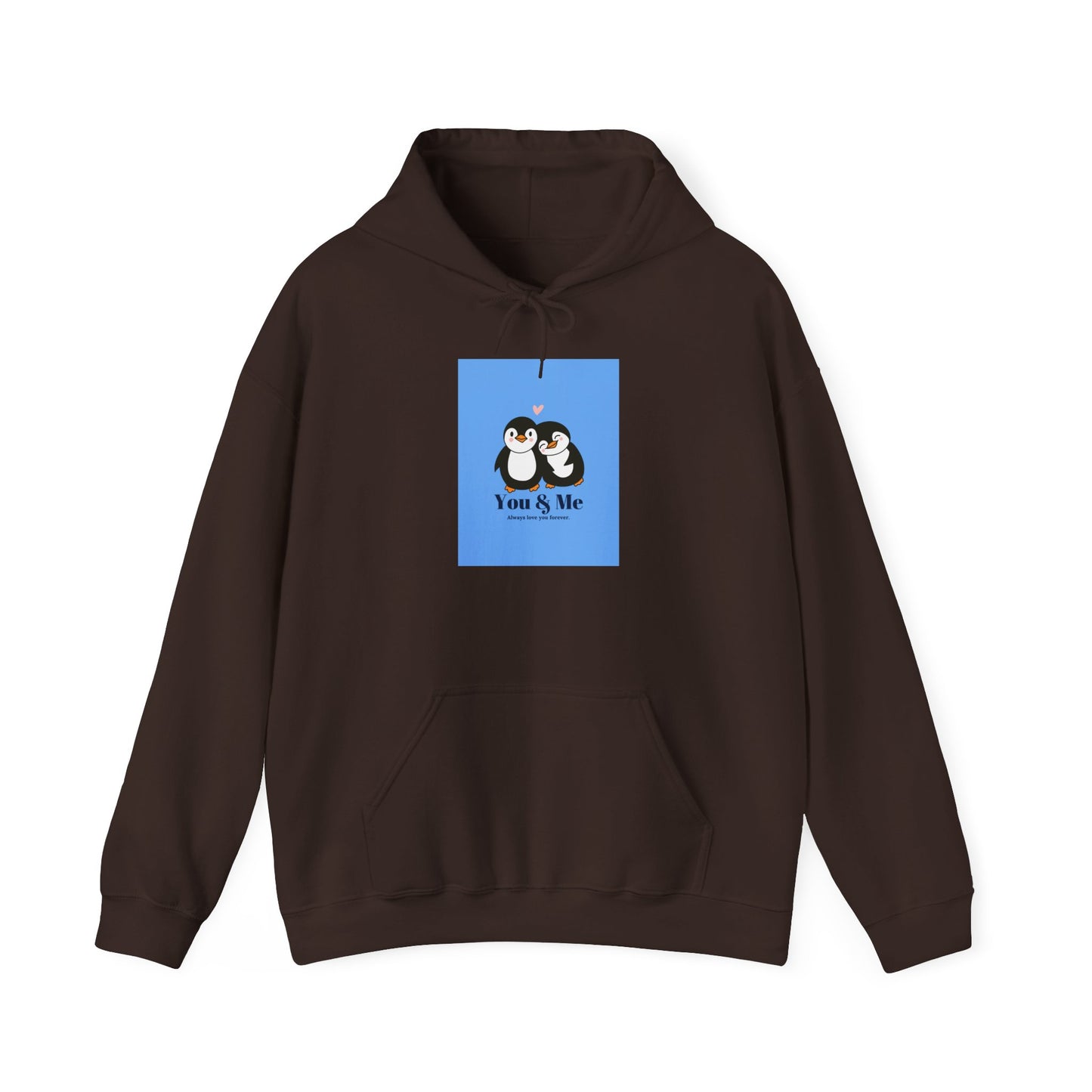 Cute Penguin Love Hoodie - Perfect for Couples, Gifts for Him & Her, Cozy Sweatshirts