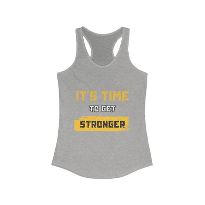 Women's Motivational Racerback Tank - Gym Apparel, Gift for Her