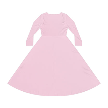Elegant Women's Long Sleeve Dance Dress
