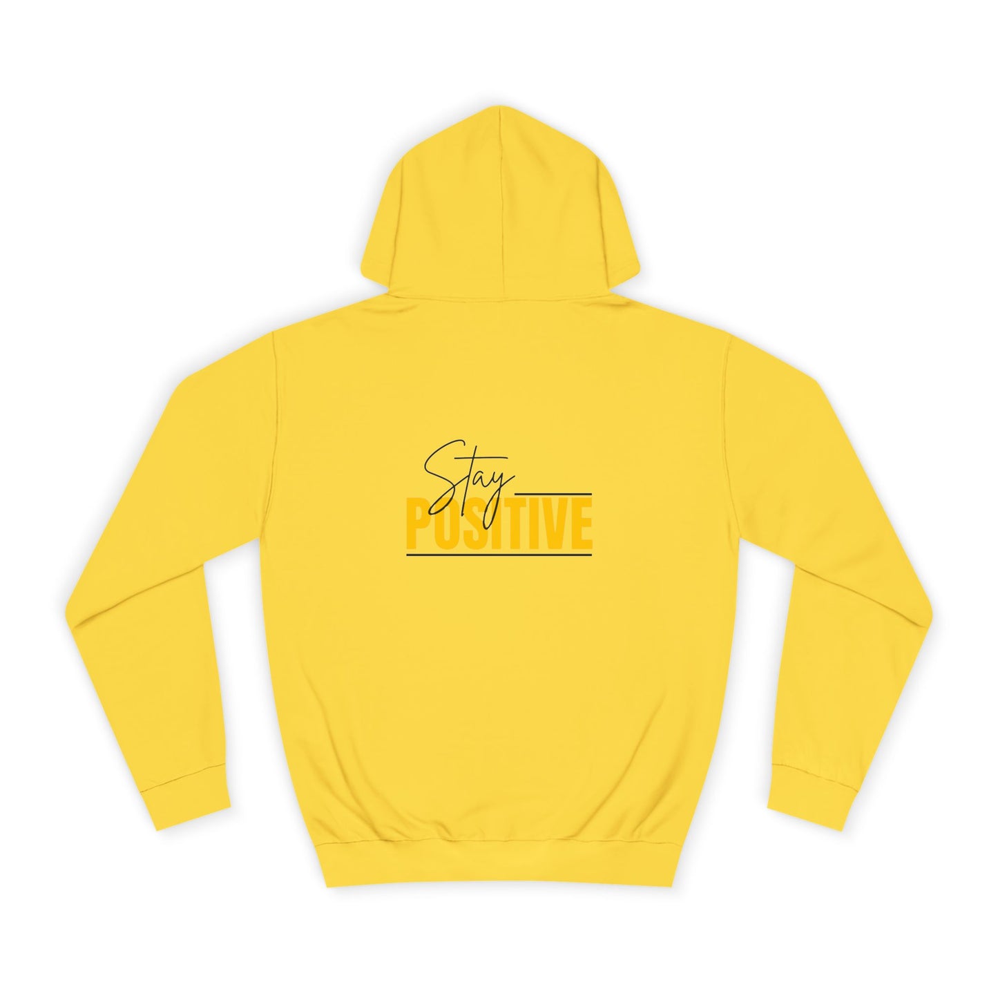 Positive Vibes Unisex College Hoodie, Cozy Sweatshirt