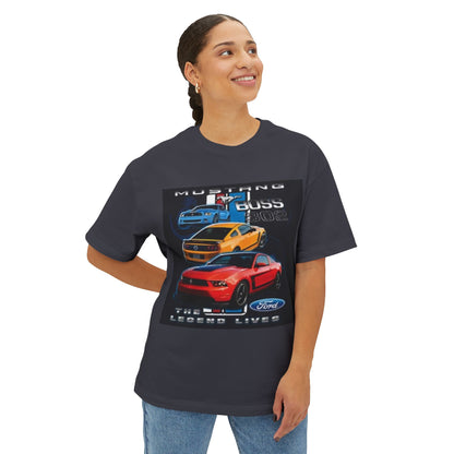 Mustang Vintage Unisex Oversized Boxy Tee, Retro Graphic Tee, Casual Streetwear Printify