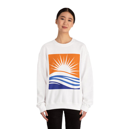 Minimalist beach Sweatshirt - Cozy Unisex, Gift for Friends or Family