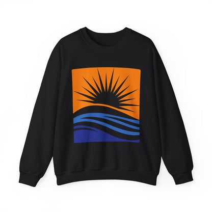 Minimalist beach Sweatshirt - Cozy Unisex, Gift for Friends or Family