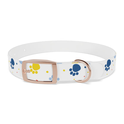 Playful Dog Collar with Colorful Prints, Adjustable Pet Accessory, Perfect for Dog Lovers