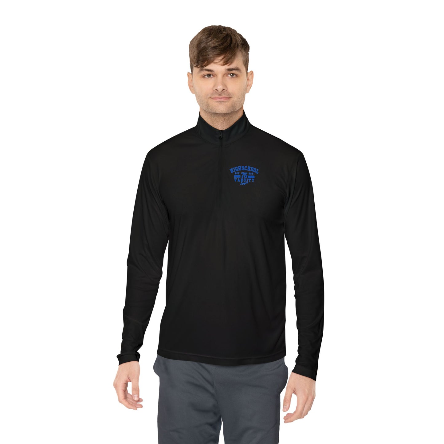 Quarter-Zip Pullover, Unisex Sweater, Sportswear