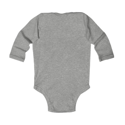 Cute Baby Dino Long Sleeve Bodysuit, Toddler Shirt, Newborn Outfit Printify
